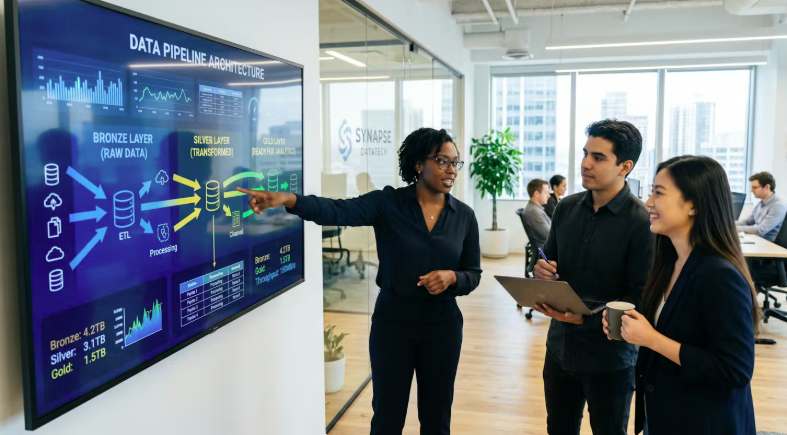 Data-driven team in action